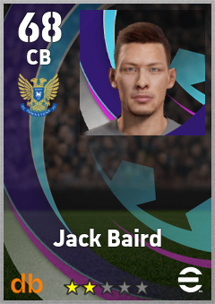 Jack Baird eFootball player card