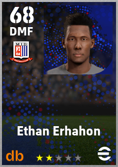 Ethan Erhahon — DMF, OVR 68, MAX 68