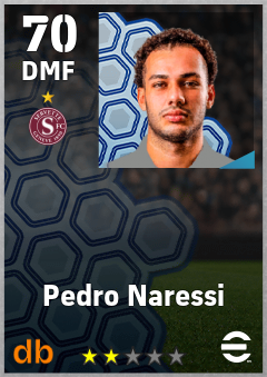 Pedro Naressi eFootball player card