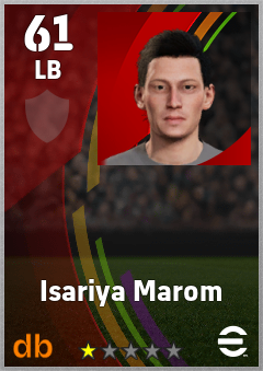 Isariya Marom — LB, OVR 61, MAX 61