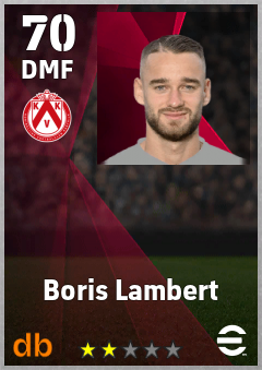 Boris Lambert eFootball player card
