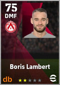 Boris Lambert eFootball player card