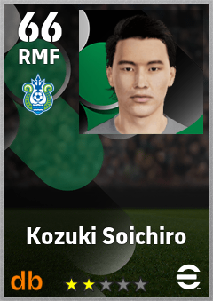 Kozuki Soichiro eFootball player card