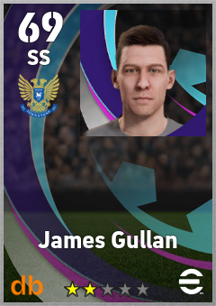 James Gullan eFootball player card