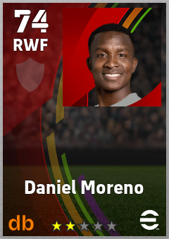 Daniel Moreno eFootball player card