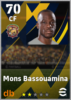 Mons Bassouamina — CF, OVR 70, MAX 70