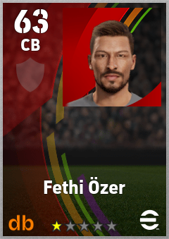 Fethi Özer eFootball player card