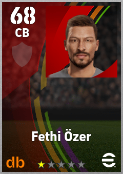 Fethi Özer eFootball player card