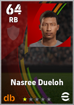 Nasree Dueloh eFootball player card