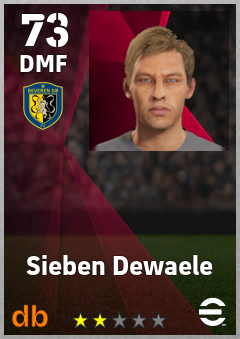 Sieben Dewaele eFootball player card