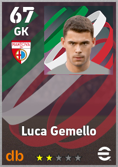 Luca Gemello eFootball player card