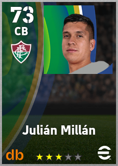 Julián Millán eFootball player card
