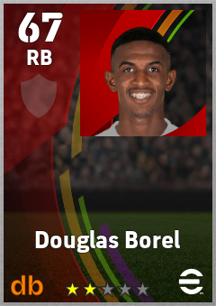 Douglas Borel — RB, OVR 67, MAX 67