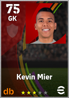Kevin Mier eFootball player card