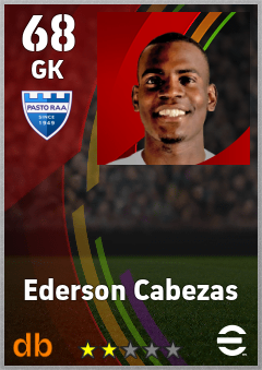 Ederson Cabezas eFootball player card