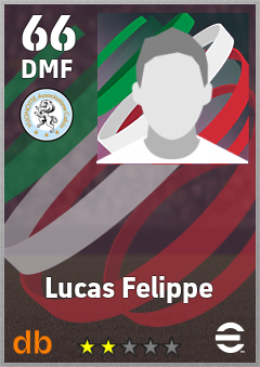 Lucas Felippe — DMF, OVR 66, MAX 66