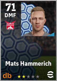 Mats Hammerich eFootball player card