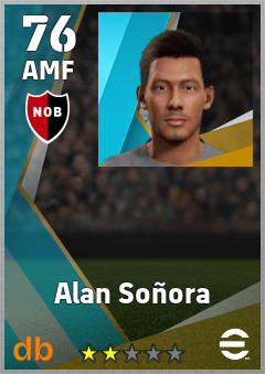 Alan Soñora — AMF, OVR 76, MAX 76