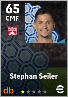 Stephan Seiler eFootball player card