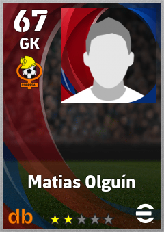 Matias Olguín — GK, OVR 67, MAX 67