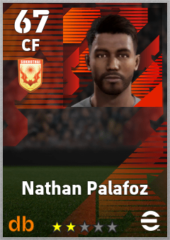 Nathan Palafoz — CF, OVR 67, MAX 67