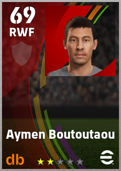 Aymen Boutoutaou — RWF, OVR 69, MAX 69
