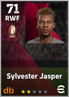 Sylvester Jasper eFootball player card
