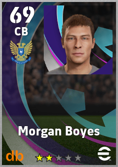 Morgan Boyes eFootball player card