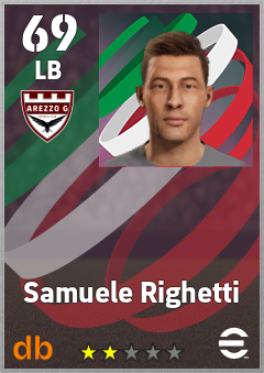Samuele Righetti eFootball player card