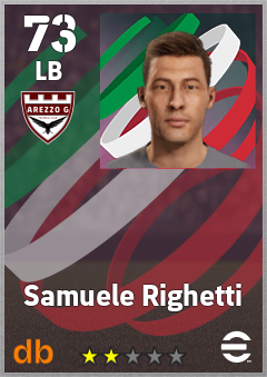 Samuele Righetti eFootball player card