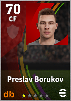 Preslav Borukov eFootball player card