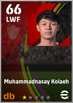 Muhammadnasay Kolaeh eFootball player card