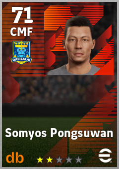 Somyos Pongsuwan — CMF, OVR 71, MAX 71