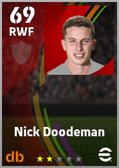 Nick Doodeman eFootball player card