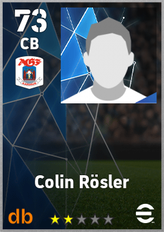Colin Rösler — CB, OVR 73, MAX 73