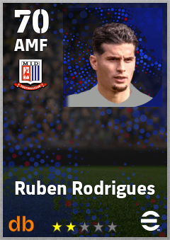 Ruben Rodrigues — AMF, OVR 70, MAX 70