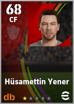 Hüsamettin Yener eFootball player card
