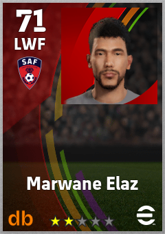 Marwane Elaz eFootball player card