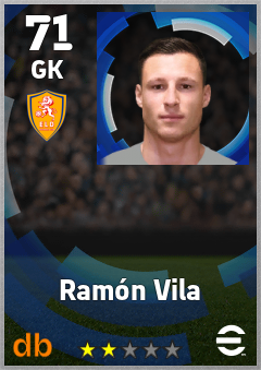 Ramón Vila eFootball player card