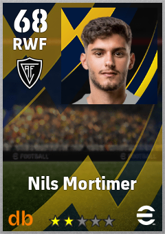 Nils Mortimer eFootball player card
