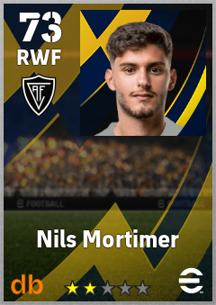 Nils Mortimer eFootball player card