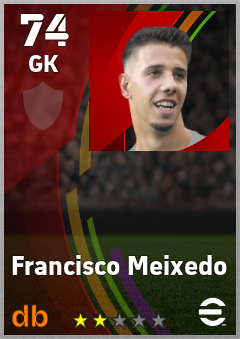 Francisco Meixedo eFootball player card