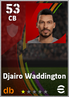 Djairo Waddington eFootball player card