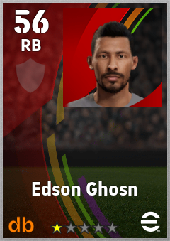 Edson Ghosn eFootball player card