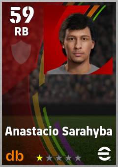 Anastacio Sarahyba eFootball player card
