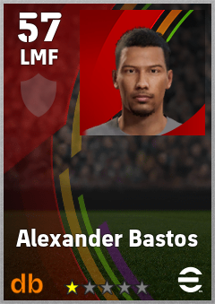 Alexander Bastos eFootball player card