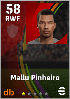 Mallu Pinheiro eFootball player card