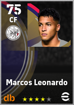 Marcos Leonardo — CF, OVR 75, MAX 75