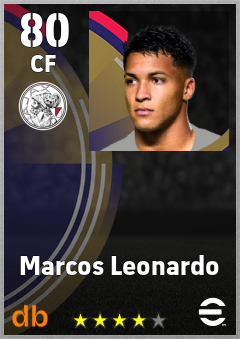 Marcos Leonardo — CF, OVR 80, MAX 80