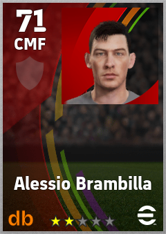 Alessio Brambilla eFootball player card